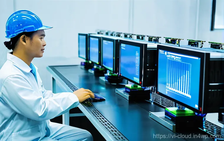 클라우드 컴퓨팅의 기술 발전 방향 - **AI as the Intelligent Core of Cloud Management**
    "An abstract and futuristic depiction of Arti...